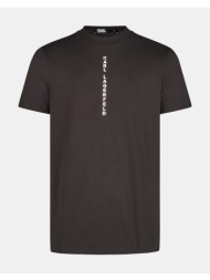 karl lagerfeld t-shirt crewneck 755058-542224-990 black