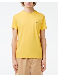 lacoste μπλουζα κμ tee-shirt 3th6709-iy1 yellow