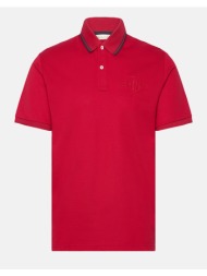 gant μπλουζα κμ contrast tipping ss pique polo 3g2013039-630 red