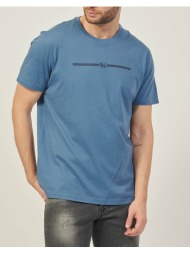 harmont&blaine t-shirt irl232021055-m-3xl-856 steelblue