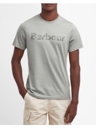 barbour μπλουζα t-shirt κ/μ mts1266-brgy78.1 lightgray