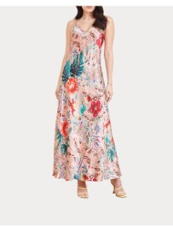 guess marciano new grenada maxi dress φορεμα γυναικειο 4ggk0i9700z-p33t mixed