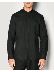brokers ανδρικο πουκαμισο regular μ/μ 2301666108-80 black