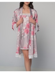 milena ρομπα σατεν 005364-023 mixed