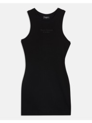 juicy couture bentley rib jersey dress jcbed223812-101 black