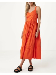 mexx layered dress mf006306641w-171562 orange