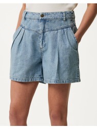 mexx denim shorts with detail in front mf006204541w-50069 jeanblue
