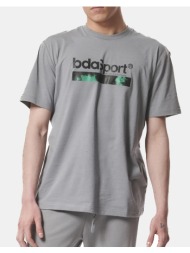 body action men``s essential branded t-shirt 053419-01-silver grey lightgray