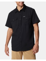 columbia ανδρικό πουκάμισο utilizer™ ii solid short sleeve shirt cd33-1577762-011 black