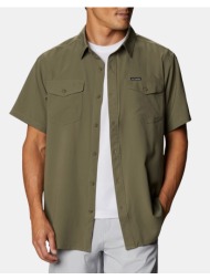 columbia ανδρικό πουκάμισο utilizer™ ii solid short sleeve shirt cd33-1577762-397 khaki