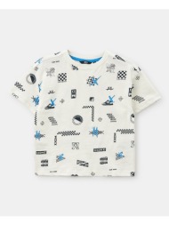 mexx oversized short sleeve with artwork mf007804441b-110602 offwhite