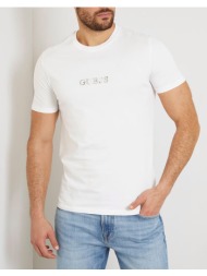 guess ss cn guess multicolor tee μπλουζα ανδρικο m4gi92i3z14-g011 white