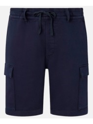 pepe jeans e2 drop 3 gymdigo cargo short σορτς ανδρικο pm801077-594/dulwich blue darkblue