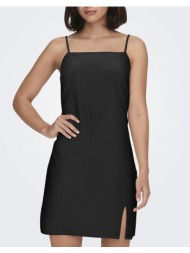 only onlcaro linen blend short dress pnt 15255185-black black
