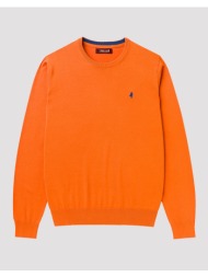 marlboro f12 cotton sweater 10mkn001-02501-473 orange