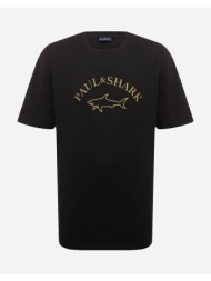 paul&shark men``s knitted t-shirt 24411032-11 black