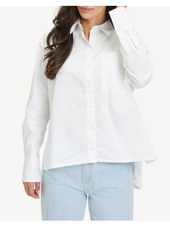 tamaris crato oversize slit blouse taw0521-10001 white σε προσφορά
