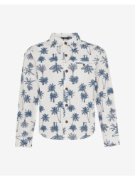 mexx seersucker shirt with allover palm print mf007203241b-110602 offwhite