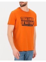 camel active t-shirt k.m. c+ c241-409745-3t02-68 orange