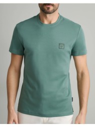 navy&green t-shirts-custom fit 24ey.012/r-smoke pine olive