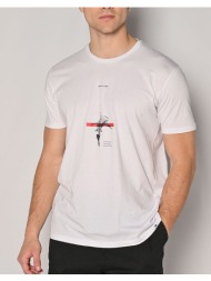 brokers ανδρικο t-shirt 24017110751-1 white