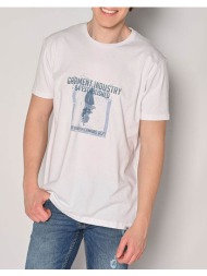 brokers ανδρικο t-shirt 24027153751-1 white