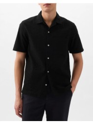 gap πουκάμισο 881198000-μαύρο black