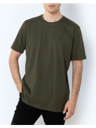 bostonians μπλουζα essential t-shirt regular fit 3ts1241-olive olive