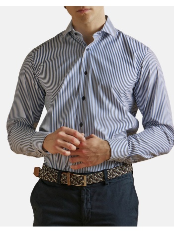 guy laroche ds18258/sl πουκαμισο glds18258/sl-4 blue