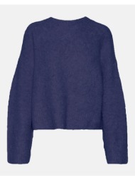 vero moda vmhonor ls o-neck knit vma 10298249-maritime blue darkblue