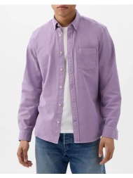 gap πουκάμισο 881132000-μωβ purple