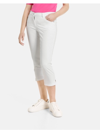 gerry weber pant leisure cropped 222070-67965-99600 white σε προσφορά