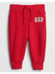 gap νηπιακό gap logo pull-on jogger παντελόνι 190561000-κοκκινο red