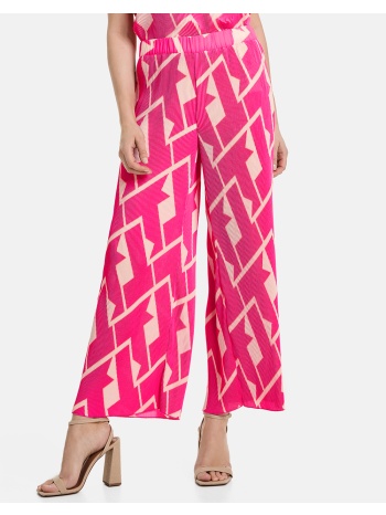 gerry weber pant leisure cropped 222116-66249-03009 fuchsia σε προσφορά