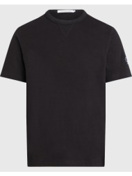 calvin klein badge tee j30j323484-beh black