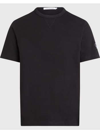 calvin klein badge tee j30j323484-beh black