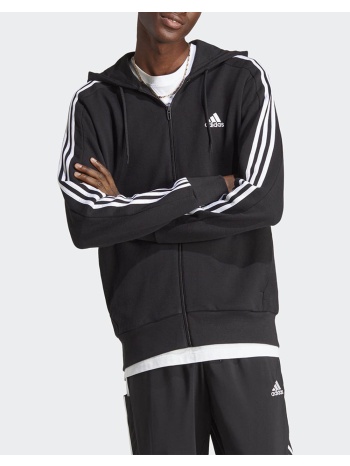 adidas φουτερ ζακετα ic0433-black/white black