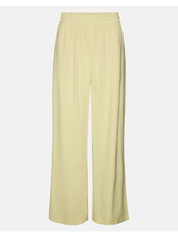 vero moda vmcarmen hw wide pull-on pant noos 10278926-lemon