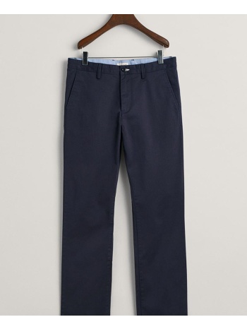gant παντελονιgant chino 3g915023-410 darkblue