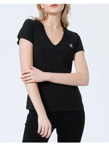 calvin klein ck embroidery stretch v-neck j20j213716-bae