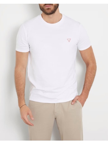 guess cn ss core tee μπλουζα ανδρικο m2yi36i3z14-g011 white