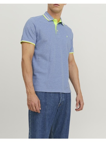 jack&jones μπλουζα αντρικη jjepaulos polo ss noos