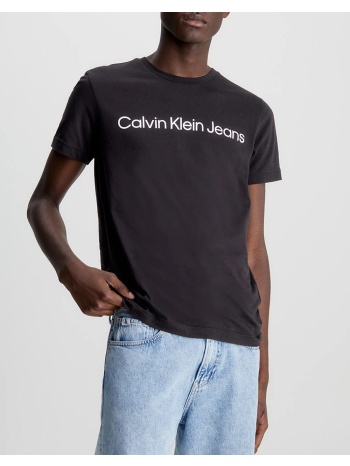 calvin klein core institutional logo slim tee