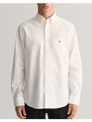 gant υποκαμισο μμ reg oxford shirt 3g3000200-110 white