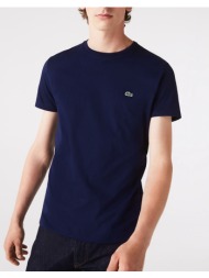lacoste μπλουζα κμ tee-shirt 3th6709-166 darkblue