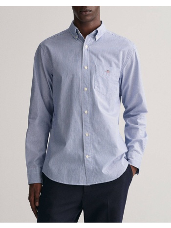 gant υποκαμισο μμ reg poplin banker shirt. 3g3000140-436