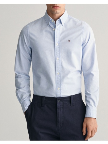 gant υποκαμισο μμ slim oxford stretch shirt 3g3230115-455