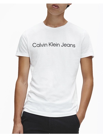 calvin klein core institutional logo slim tee