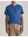 gant μπλουζα κμ reg shield ss t-shirt 3g2003184-442 blue