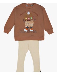 sprint set baby girl 242-2049-s970 brown